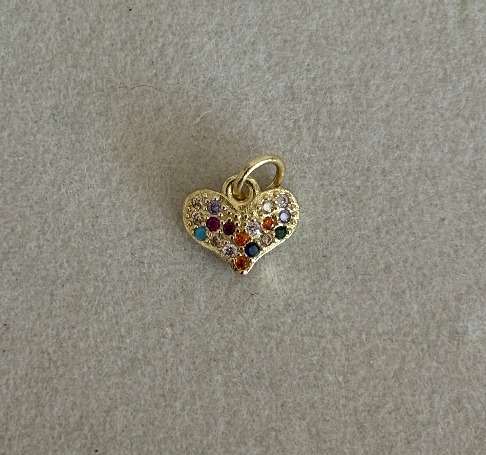 Multicolor Dainty Butterfly Charm image 0