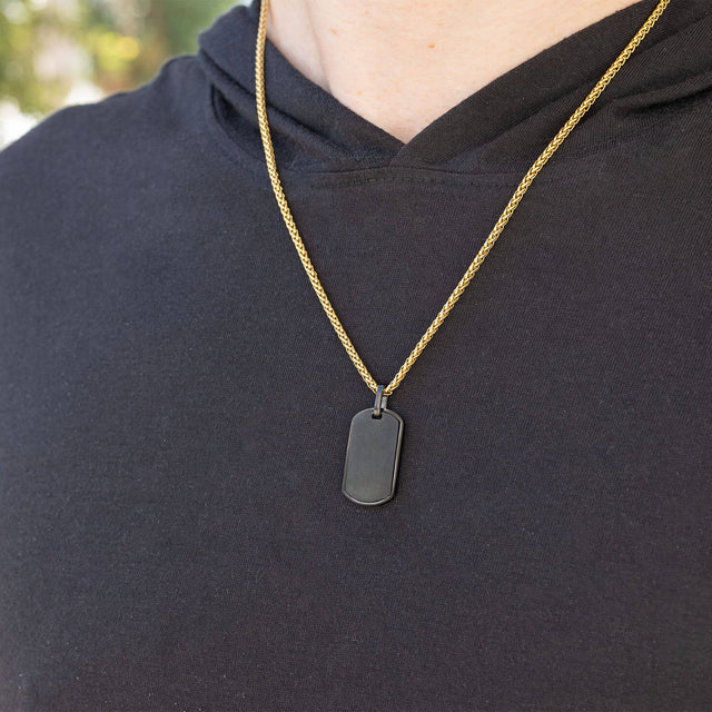 Mens Dog Tag Pendant image 0