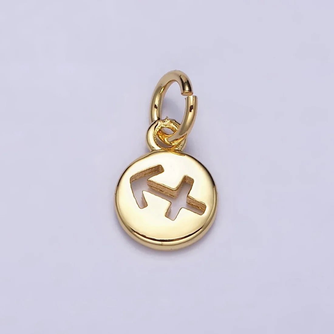 Round Zodiac Sign Charm image 9
