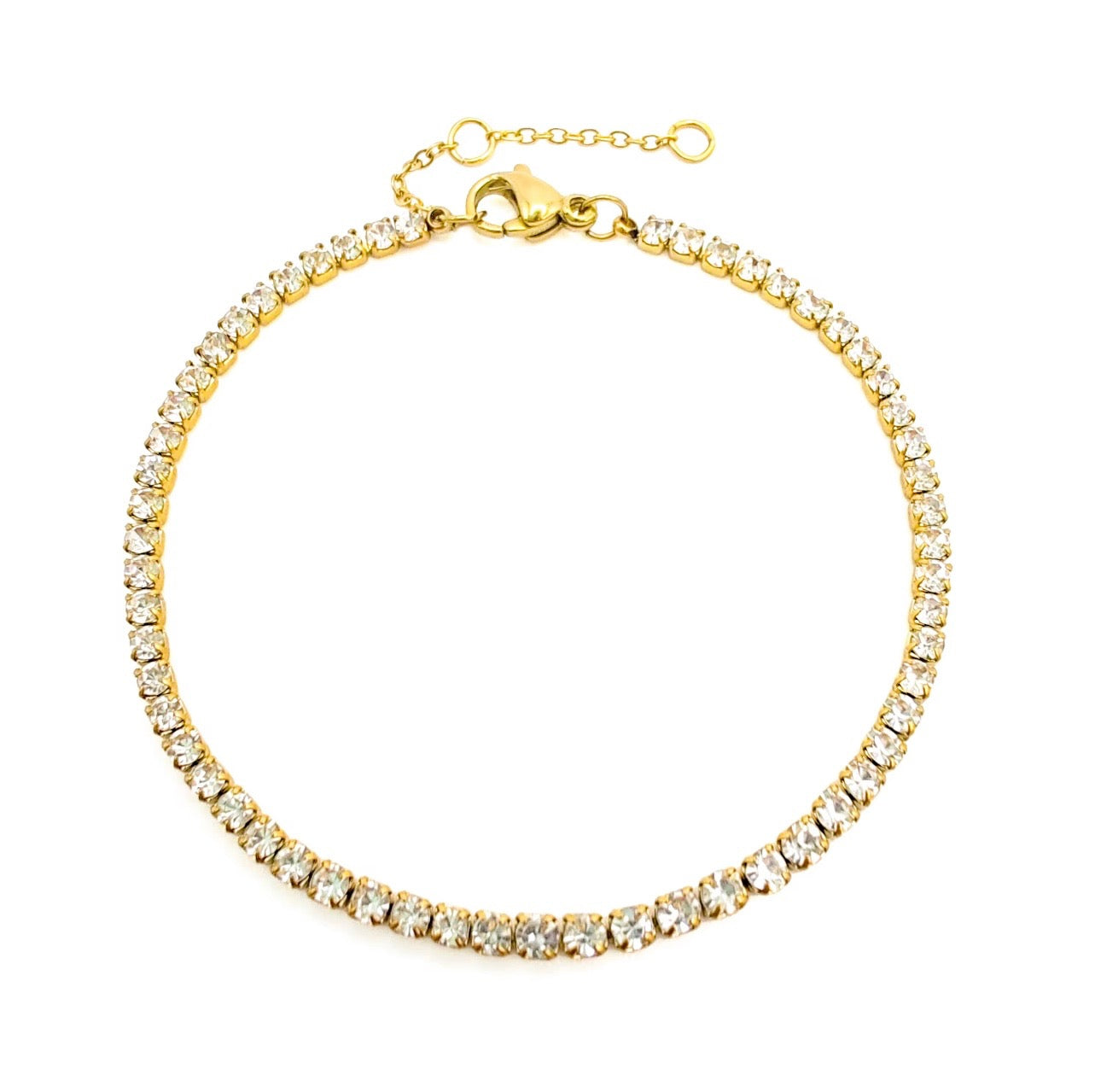 Pavé CZ Tennis Bracelet image 0