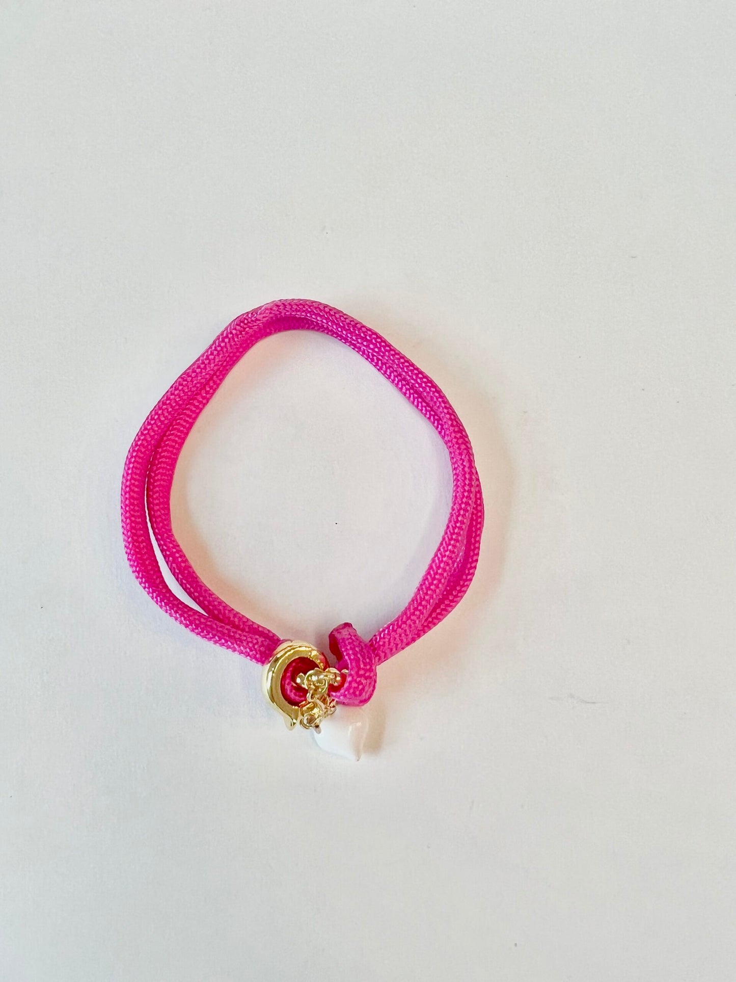 Double Cord Pink Bracelet image 0