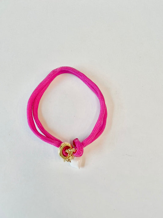 Double Cord Pink Bracelet image 0